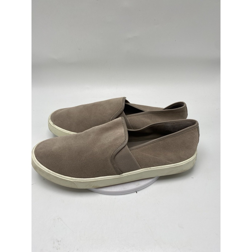 Vince. Shoes Women Size 8.5 Haggai Gray Suede Casual Slip On 4010 - Picture 5 of 14